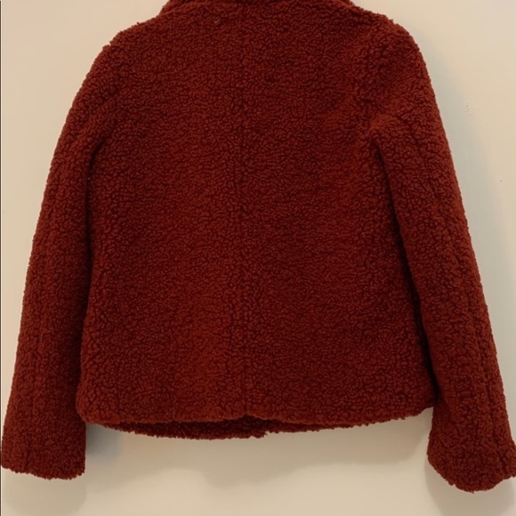 Red teddy jacket - Picture 2 of 3